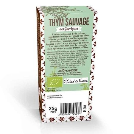 Thym sauvage des Garrigues BIO - 20g - Aromandise