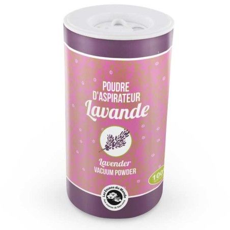Parfum en poudre pour l'aspirateur 100% naturel, Lavande - 40g - Aromandise