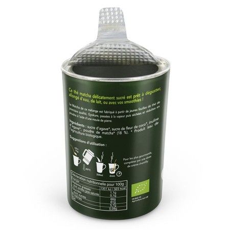 Boisson instantanée, Matcha Douceur BIO - 100g - Aromandise